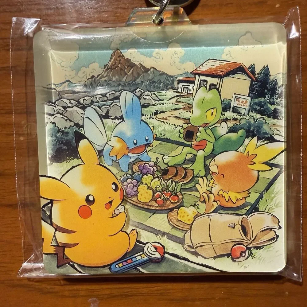 Pokemon Center Timeless Adventure Hoenn Acrylic Keychain 2.5